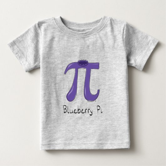 Blueberry Pi Schattigee Wiskunde Pi Day Kind Baby  (Voorkant)