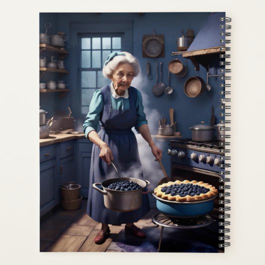 Blueberry Pie Calendar Planner (Achterkant)