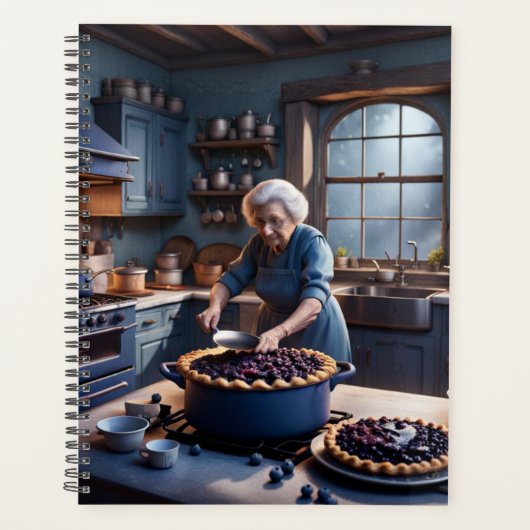 Blueberry Pie Calendar Planner (Voorkant)