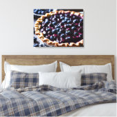 Blueberry Pie Canvas Afdruk (Insitu (Slaapkamer))