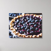 Blueberry Pie Canvas Afdruk (Voorkant)