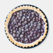 Blueberry Pie en Fancy korst Magneet (Voorkant)