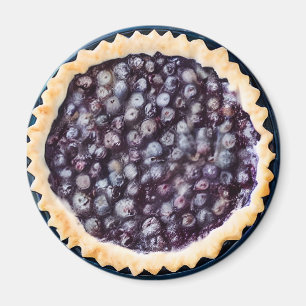 Blueberry Pie en Fancy korst Magneet