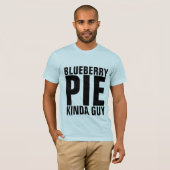 BLUEBERRY PIE GUY MANNEN T-SHIRTS (Voorkant volledig)