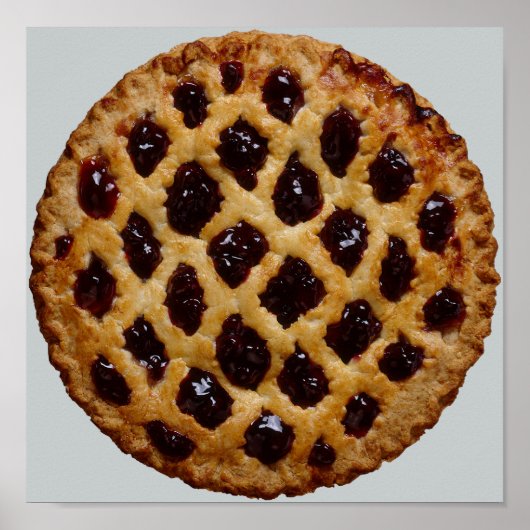 Blueberry Pie Poster (Voorkant)