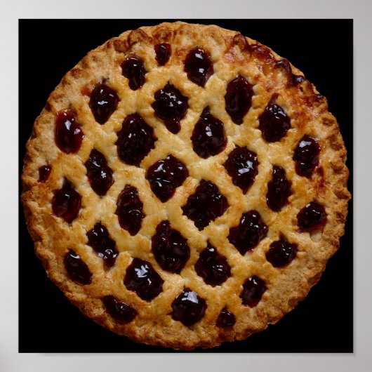 Blueberry Pie Poster (Voorkant)