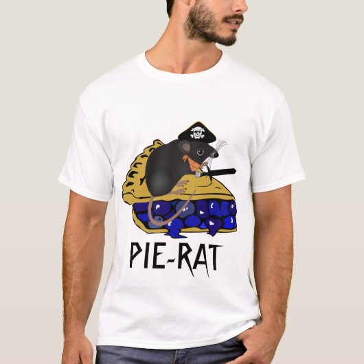 Blueberry Pie-Rat T-shirt (Voorkant)
