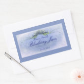 Blueberry RCL 1 Rechthoekige Sticker (Envelop)