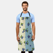 Blueberry Repeat Pattern – Pastel Vibe Schort (Gedragen)