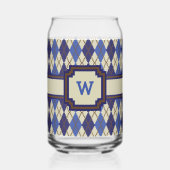 Blueberry Scone Argyle Blikvorm Glas (Voorkant)