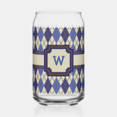 Blueberry Scone Argyle Blikvorm Glas (Achterkant)