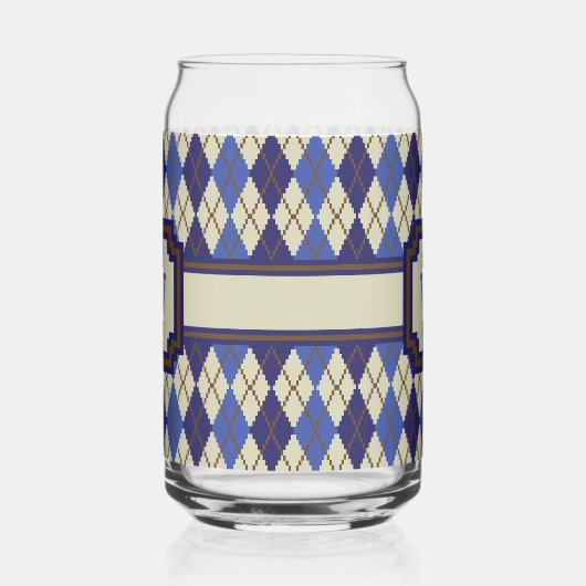Blueberry Scone Argyle Blikvorm Glas (Links)