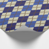 Blueberry Scone Argyle inpakpapier (Hoek)