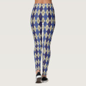 Blueberry Scone Argyle Leggings (Achterkant)