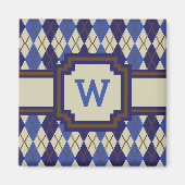 Blueberry Scone Argyle Magnet (Voorkant)