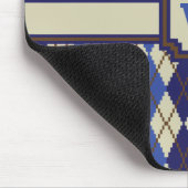 Blueberry Scone Argyle Mousepad Muismat (Hoek)