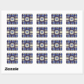 Blueberry Scone Argyle Sticker (Vel)
