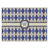 Blueberry Scone Argyle Tablecloth Tafelkleed (Voorkant (Horizontaal))