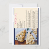 Blueberry Scones Blank Kaart (Voorkant)