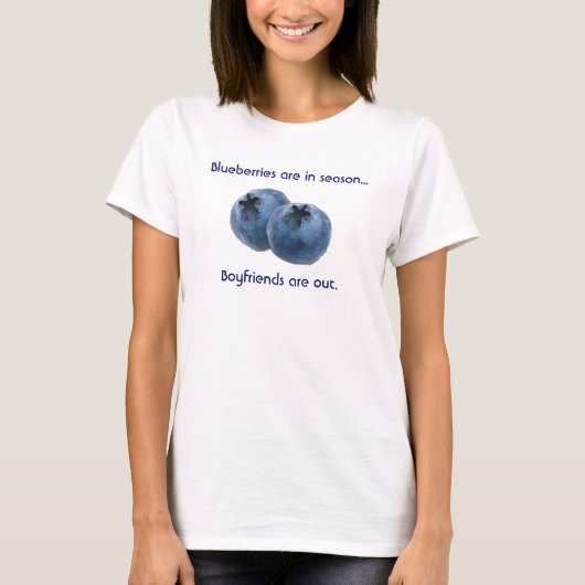 Blueberry Season T-shirt (Voorkant)