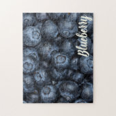 Blueberry Sluiten Detail voor Vegans Legpuzzel (Verticaal)