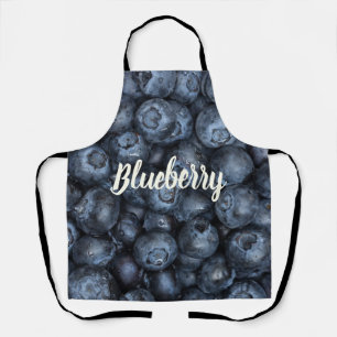 Blueberry Sluiten Detail voor Vegans Schort