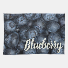Blueberry Sluiten Detail voor Vegans Theedoek