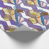 Blueberry Smear Baby Stuff Cadeaupapier (Hoek)