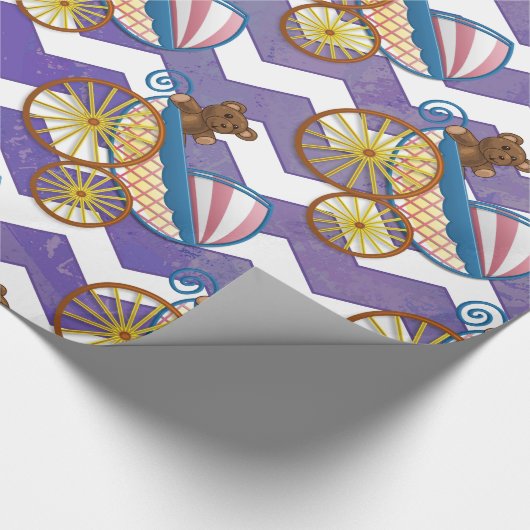Blueberry Smear Baby Stuff Cadeaupapier (Hoek)