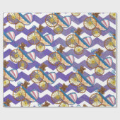 Blueberry Smear Baby Stuff Cadeaupapier (Vlak)