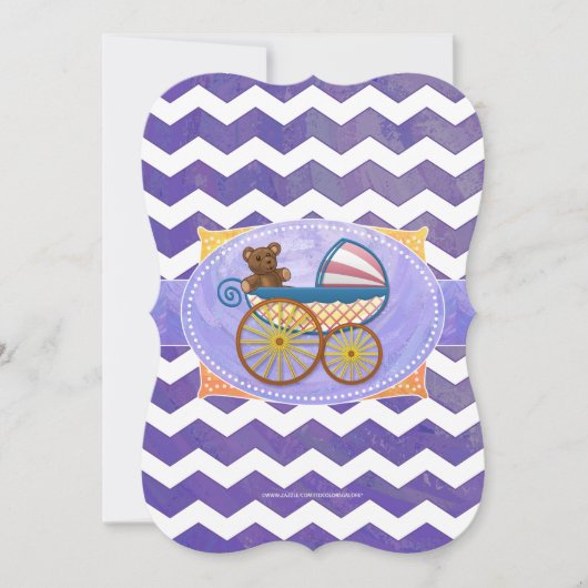 Blueberry Smear Baby Stuff Kaart (Voorkant)