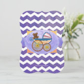 Blueberry Smear Baby Stuff Kaart (Staand voorkant)