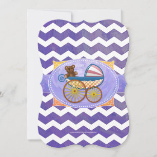 Blueberry Smear Baby Stuff Kaart