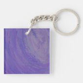 Blueberry Smear en Black Monogram Sleutelhanger (Achterkant)