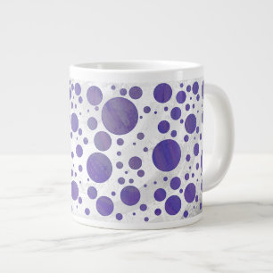 Blueberry Smear Polka Dot Grote Koffiekop