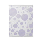 Blueberry Smear Polka Dot Notitieblok (Linkerzijde)
