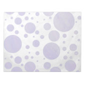 Blueberry Smear Polka Dot Notitieblok (Voorkant)