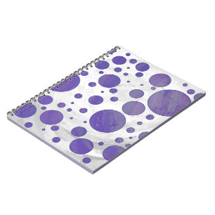 Blueberry Smear Polka Dot Notitieboek