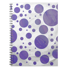 Blueberry Smear Polka Dot Notitieboek