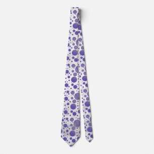 Blueberry Smear Polka Dot Stropdas