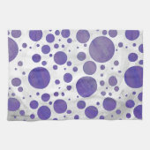 Blueberry Smear Polka Dot Theedoek (Horizontaal)