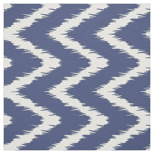 Blueberry Southern Cottage Chevrons Stof (Swatch)