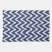 Blueberry Southern Cottage Chevrons Theedoek (Horizontaal)