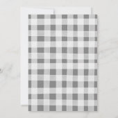 Blueberry Strawberry Baby Brunch Baby shower Kaart (Achterkant)