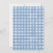 Blueberry Strawberry Berry Sweet Baby shower Kaart (Achterkant)