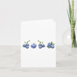 Blueberry Summer Cottagecore Berries Esthetische B Kaart