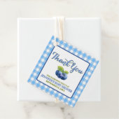 Blueberry Theme Baby shower Bedankt Bedankjes Labels (In situ)