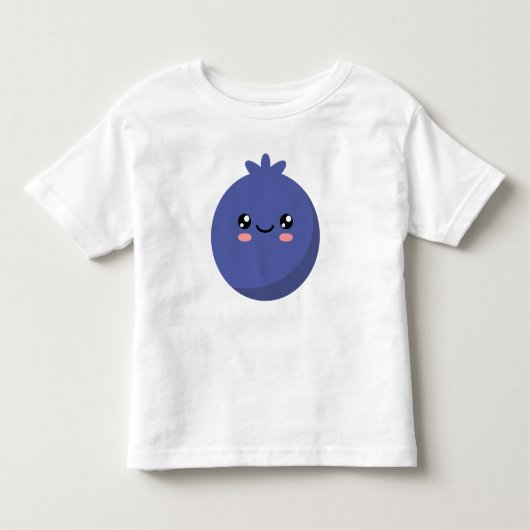 Blueberry Toddler T-shirt (Voorkant)