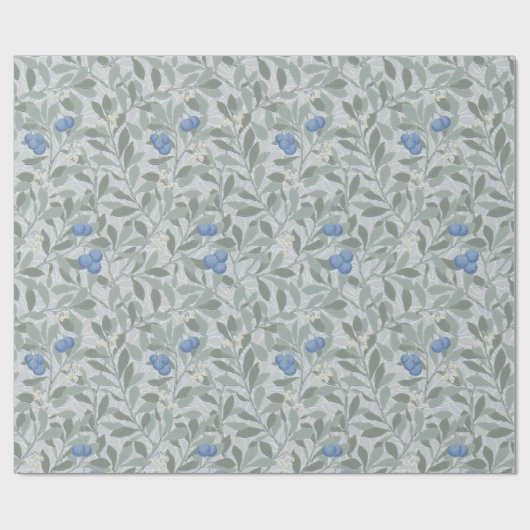 Blueberry Tree, William Morris Cadeaupapier (Vlak)