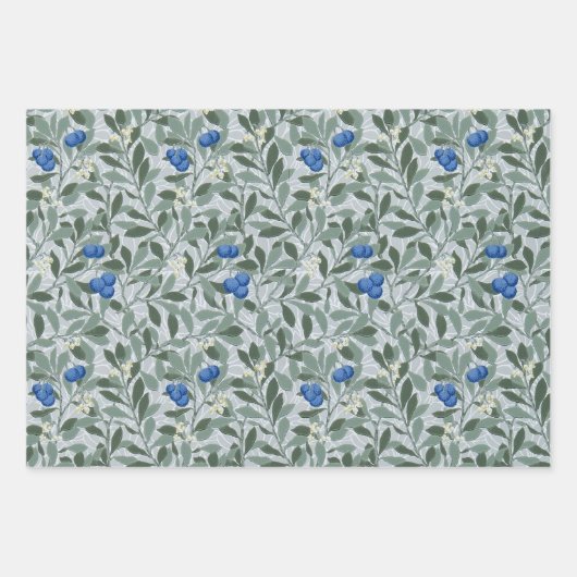 Blueberry Tree, William Morris Inpakpapier Vel (Voorkant)